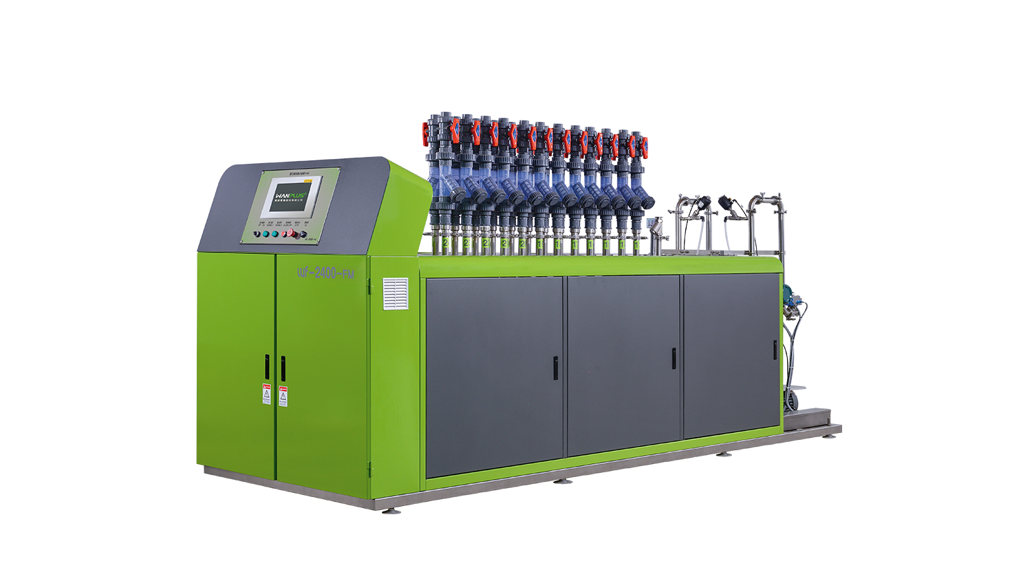 WF-2400-FM Mass Flowmeter Type Dyeing Liquid Chemical Auto Dispensing and Distribution System