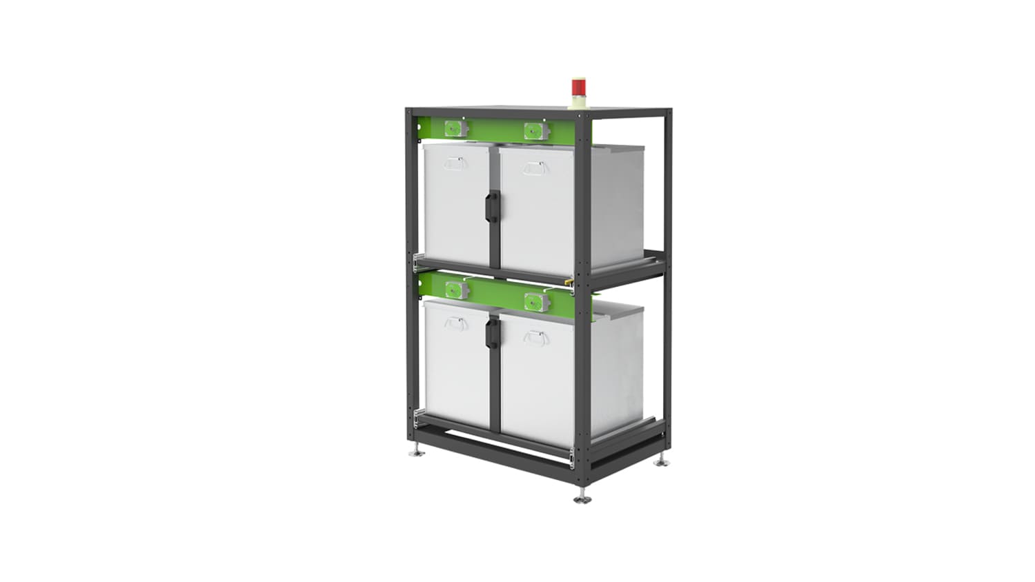 Dye Double Layer Storage Rack (Drawer Type)